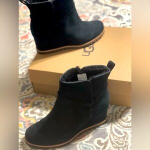 UGG Wedge Booties Size 10